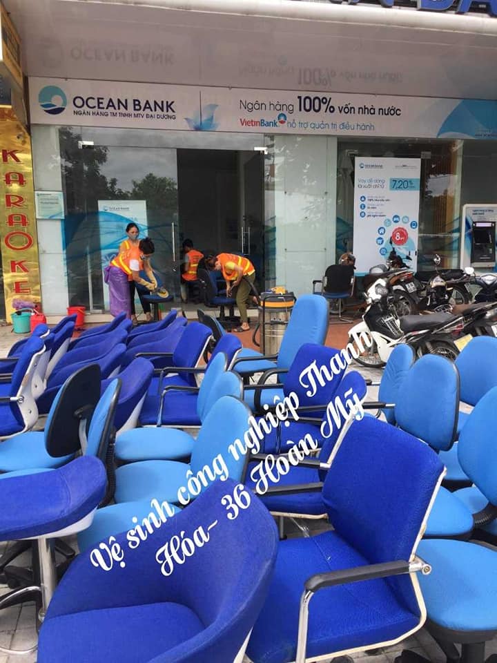 Dịch vụ giặt ghế văn phòng tại Thanh Hóa